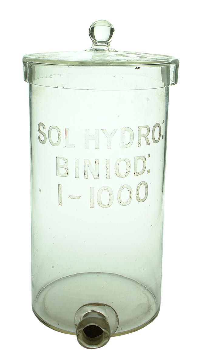 Sol Hydro Biniod Tall Pharmacy Jar