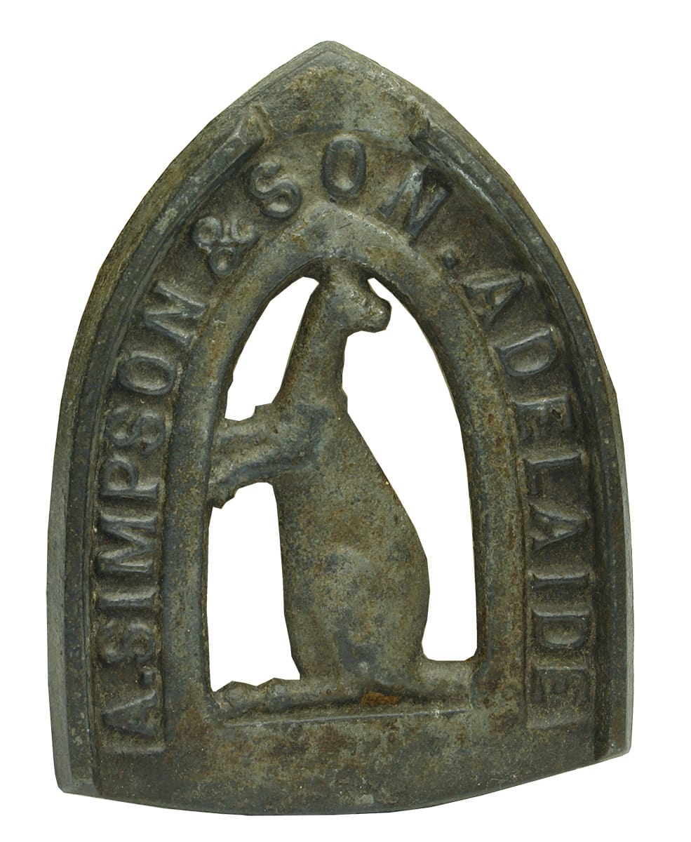 Simpson Adelaide Kangaroo Iron Trivet