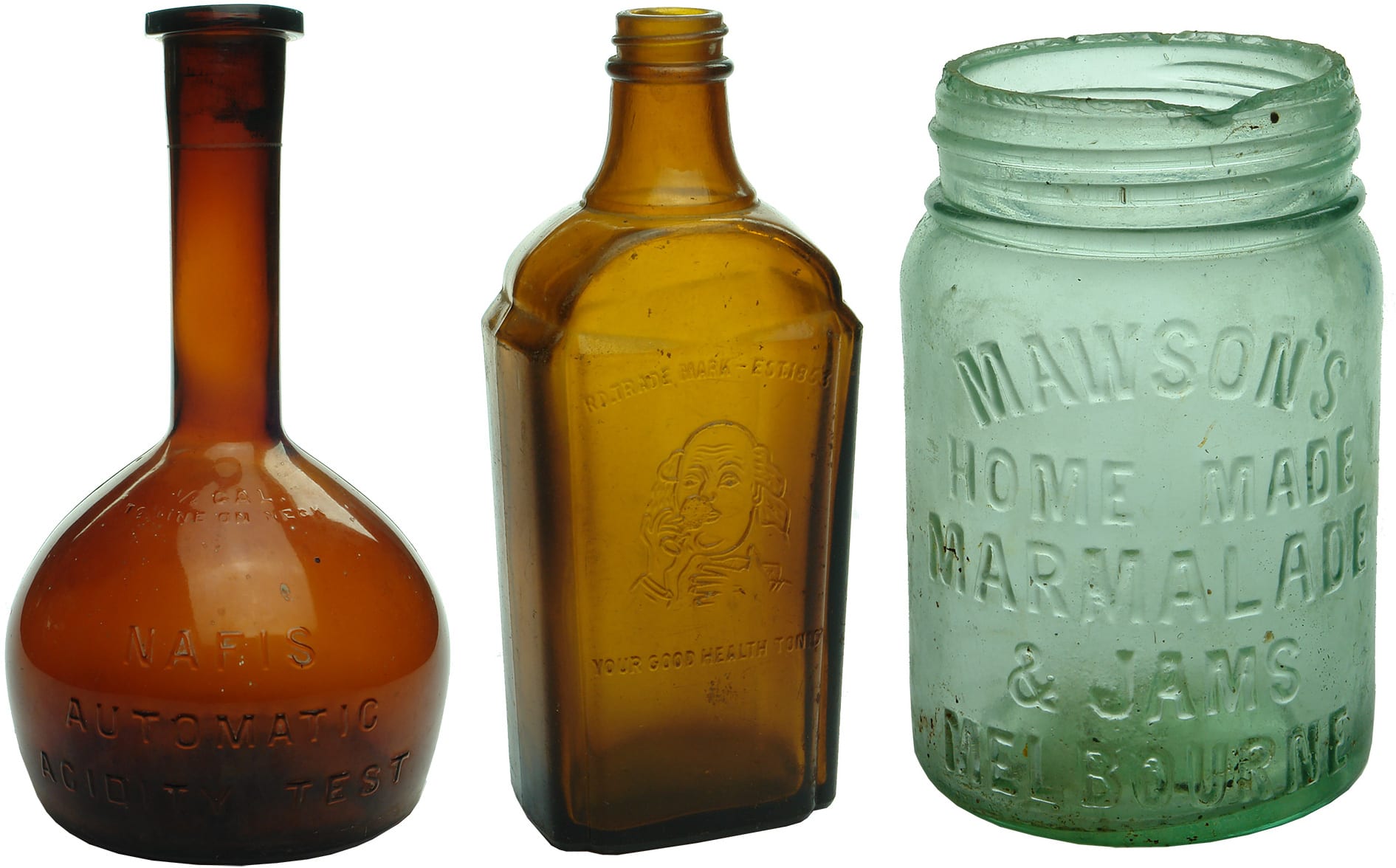 Vintage Antique Bottles Jars