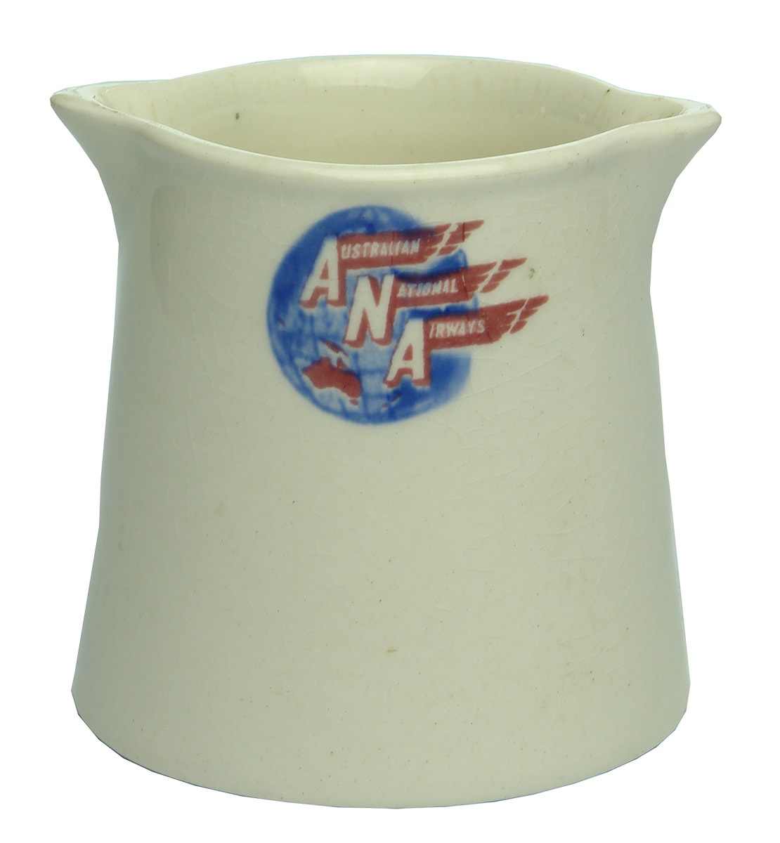 Australian National Airways Sauce Jug Advertising