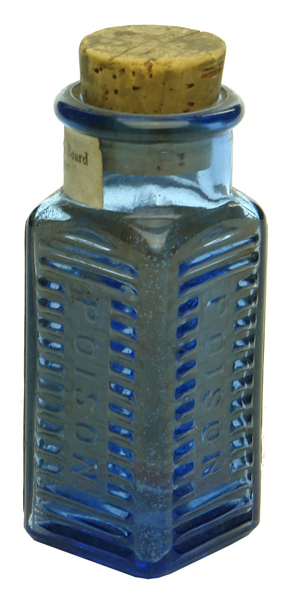 Catholic Mission Board New York Cobalt Blue Bottle