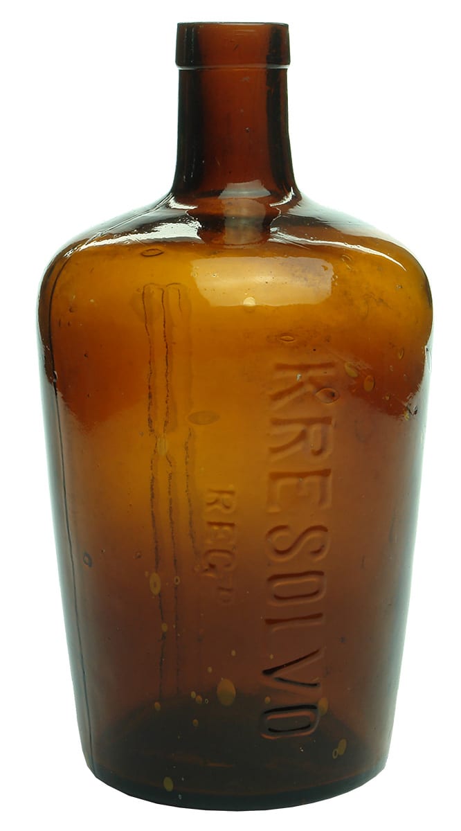 Kresolvo Antique Poison Lysol Large Bottle