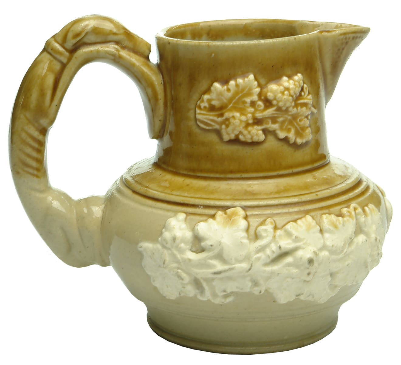 Stoneware Applied Decoration Jug