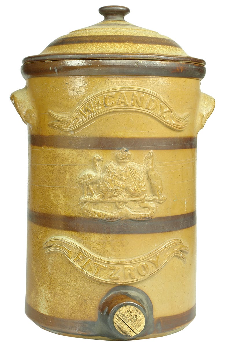 Candy Fitzroy Banded Stoneware Water Filter