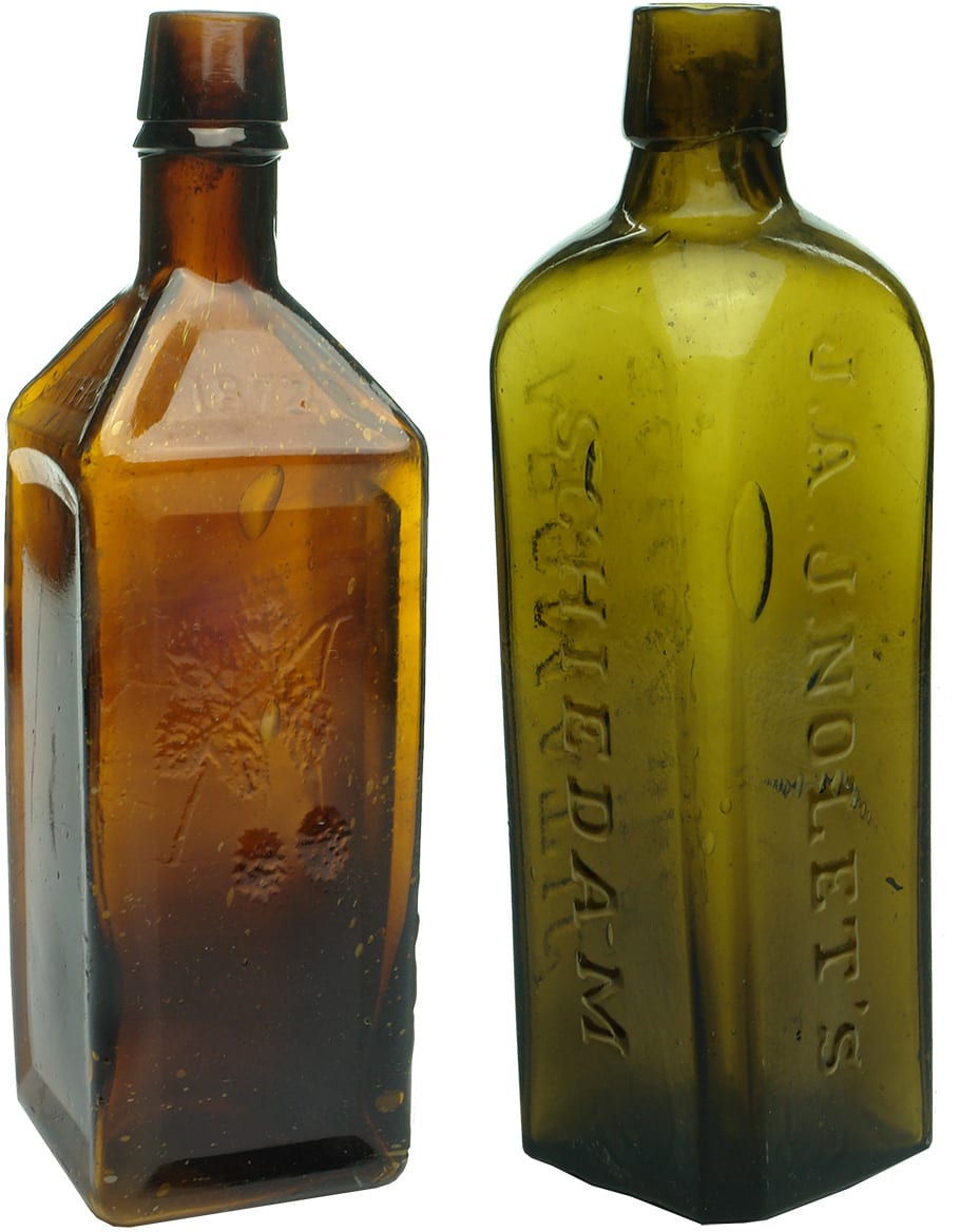 Bitters Schnapps Antique Bottles