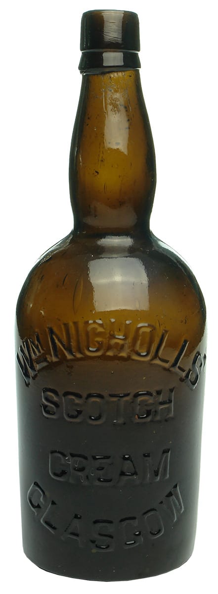 Nicholls Scotch Cream Antique Bottle
