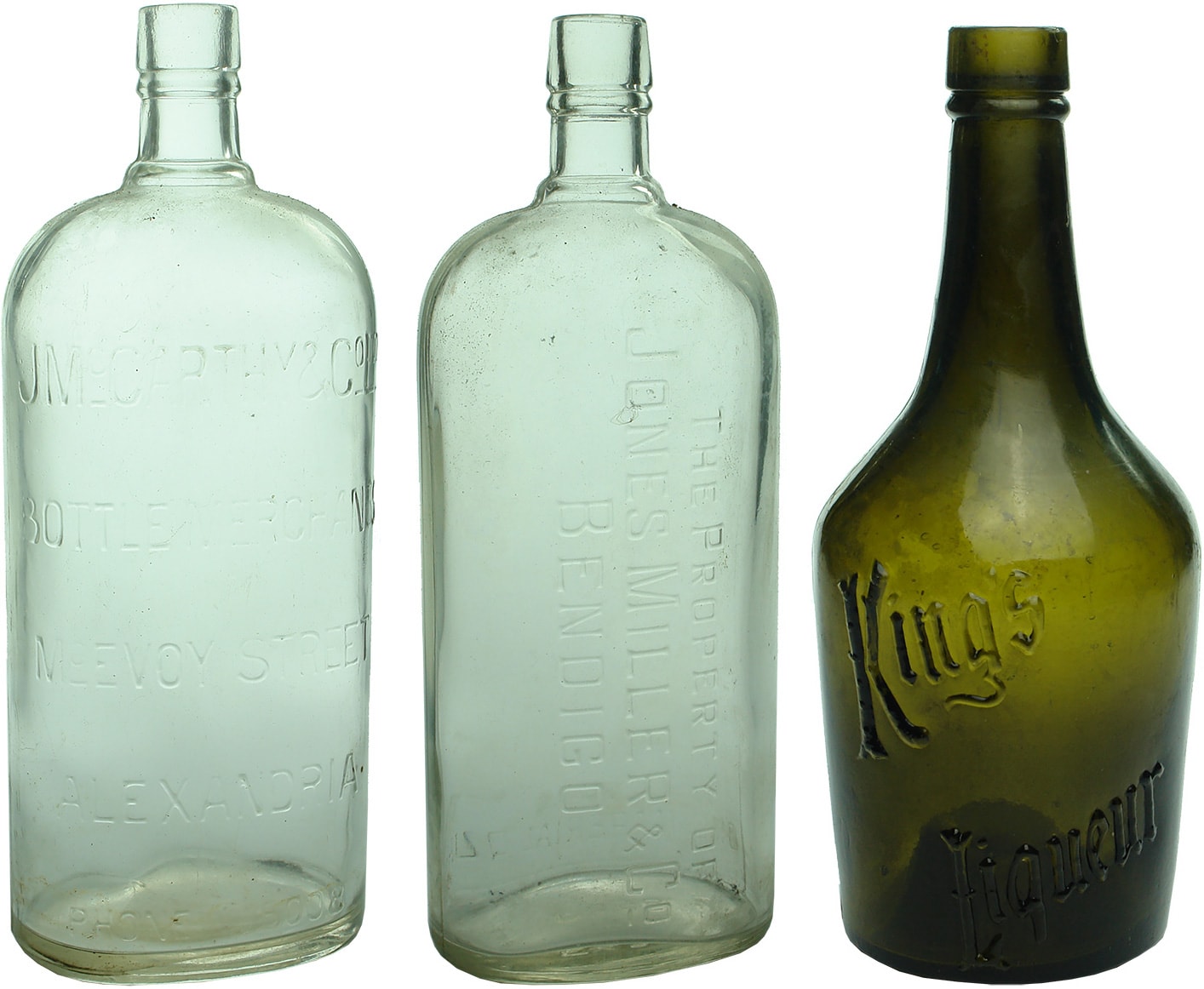 Antique Collectables Whisky Bottles