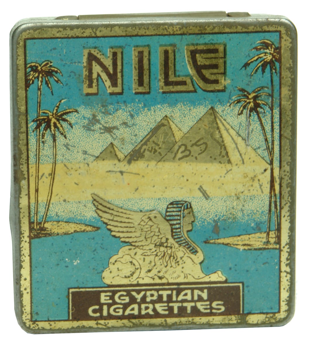 Nile Egyptian Cigarettes Michelides Perth Collectable Tin