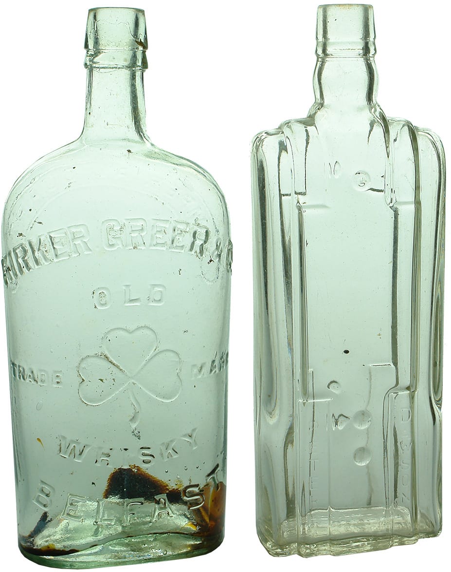 Antique Vintage Whisky Bottles