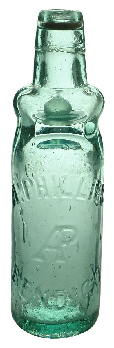 Phillips Bendigo Antique Codd Marble Bottle