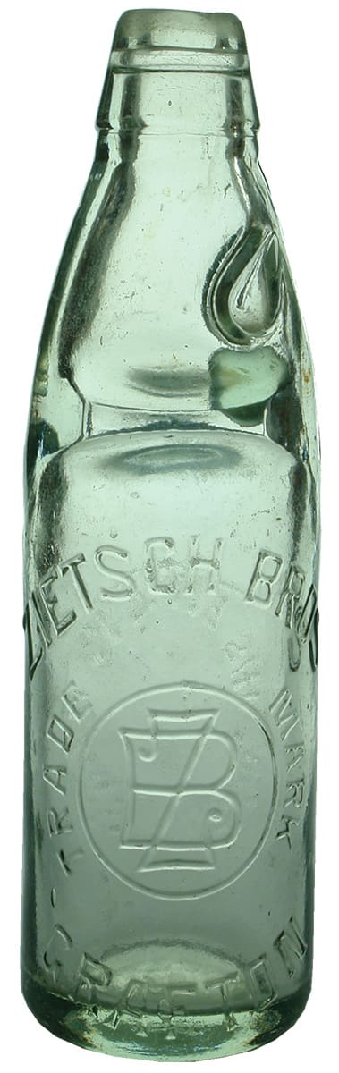 Zietsch Bros Grafton Codd Bottle
