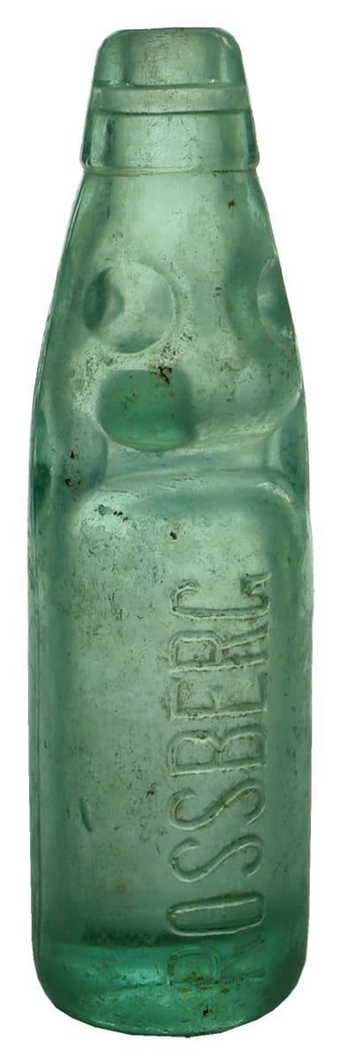 Rossberg Longreach Antique Codd Marble Bottle