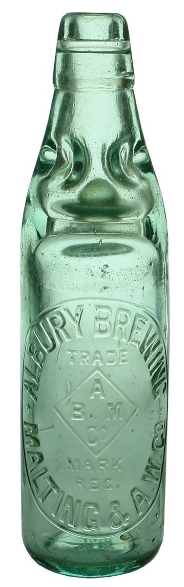 Albury Brewing Malting Diamond Codd Bottle