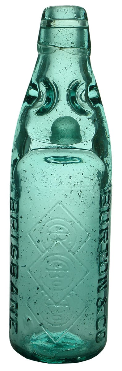 Burton Brisbane Antique Codd Marble Bottle