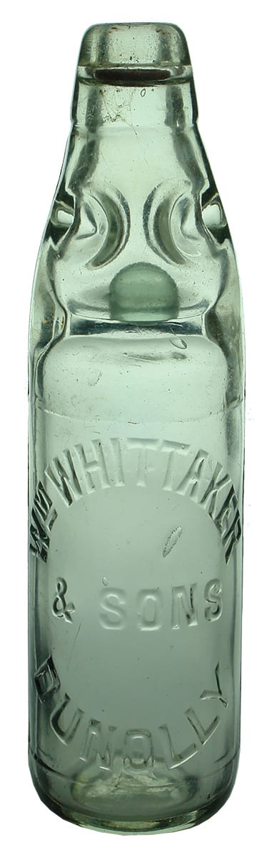 Whittaker Dunolly Vintage Codd Marble Bottle
