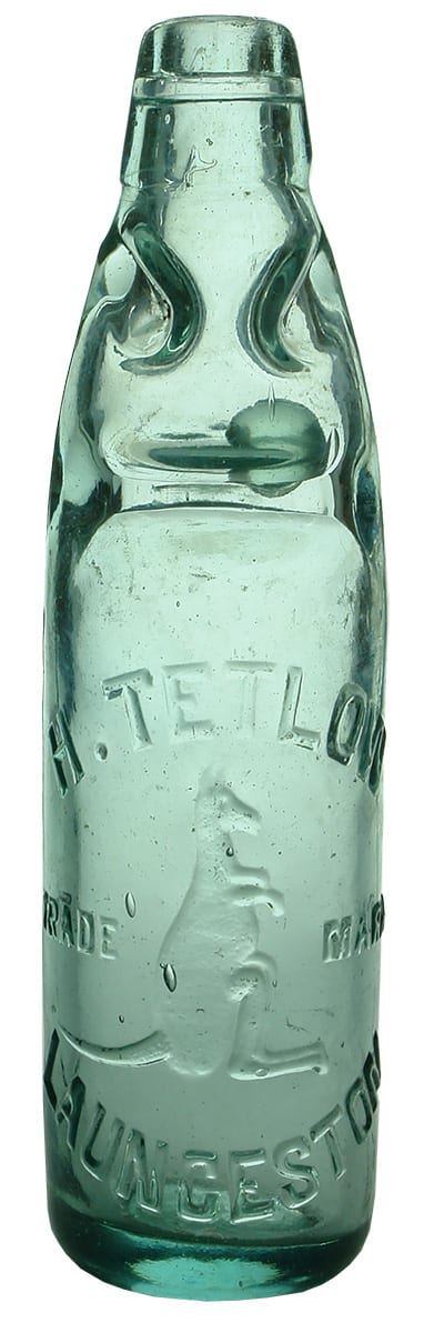 Tetlow Launceston Kangaroo Antique Codd Marble Bottle