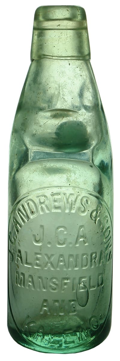 Andrews Alexandra Mansfield Kaleno Antique Codd Marble Bottle