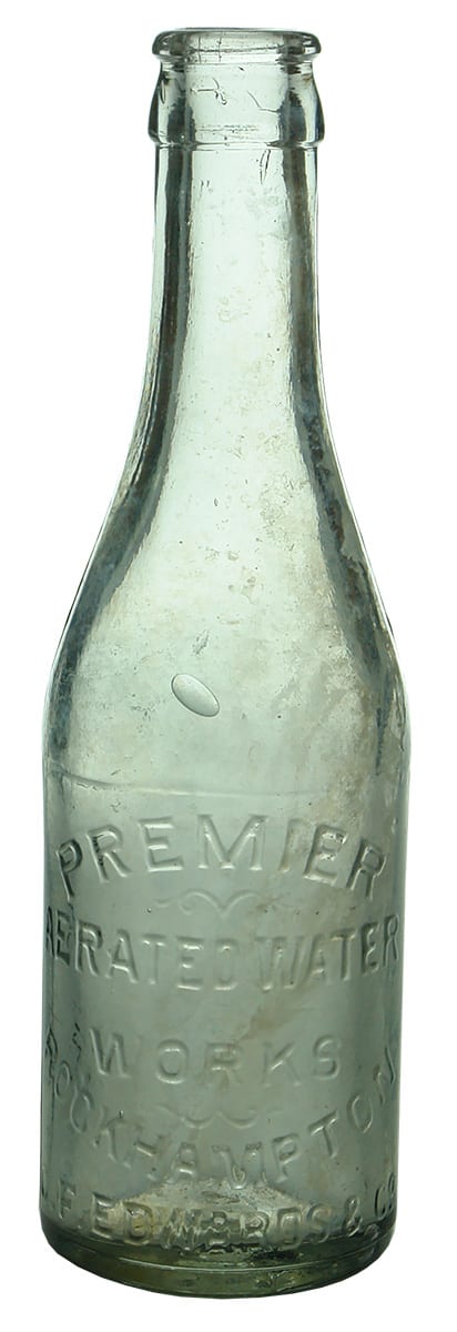 Premier Aerated Waters Rockhampton Crown Seal Bottle