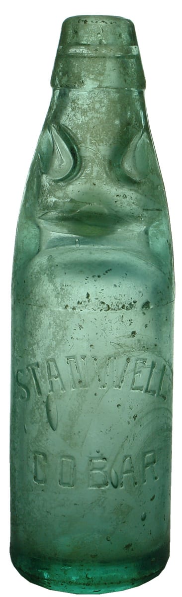 Stanwell Cobar Antique Codd Marble Bottle