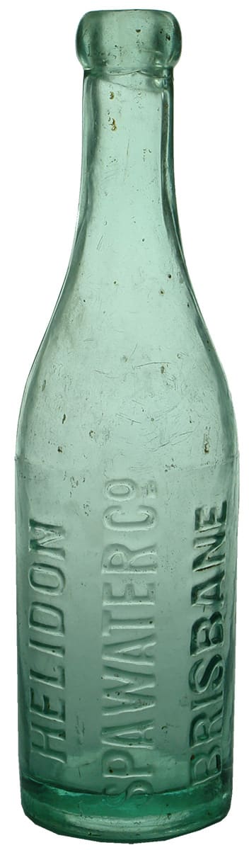 Helidon Spa Water Brisbane Blob Top Soft Drink Bottle