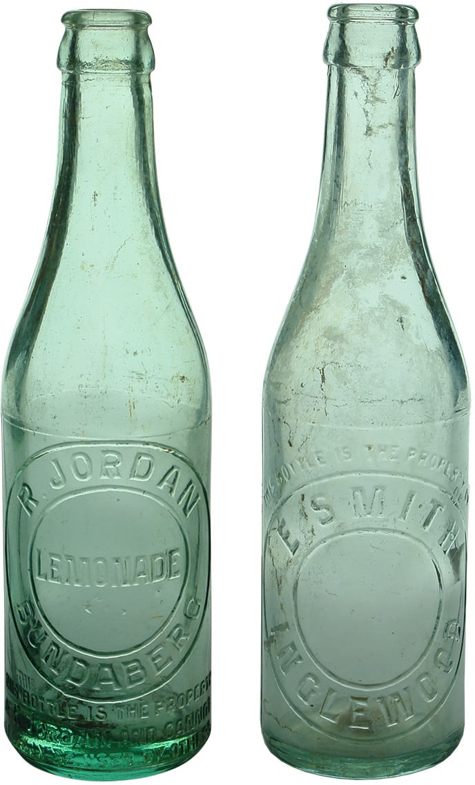 Bundaberg Inglewood Queensland Crown Seal Bottles