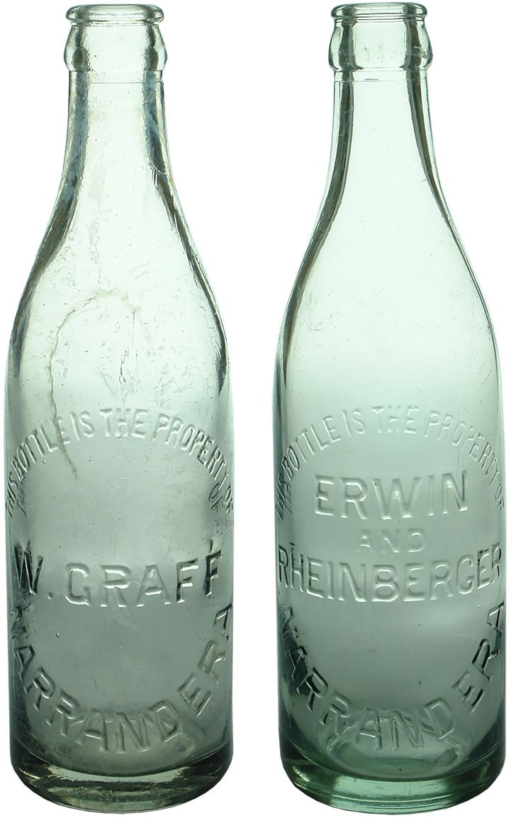 Narrandera Crown Seal Soft Drink Bottles