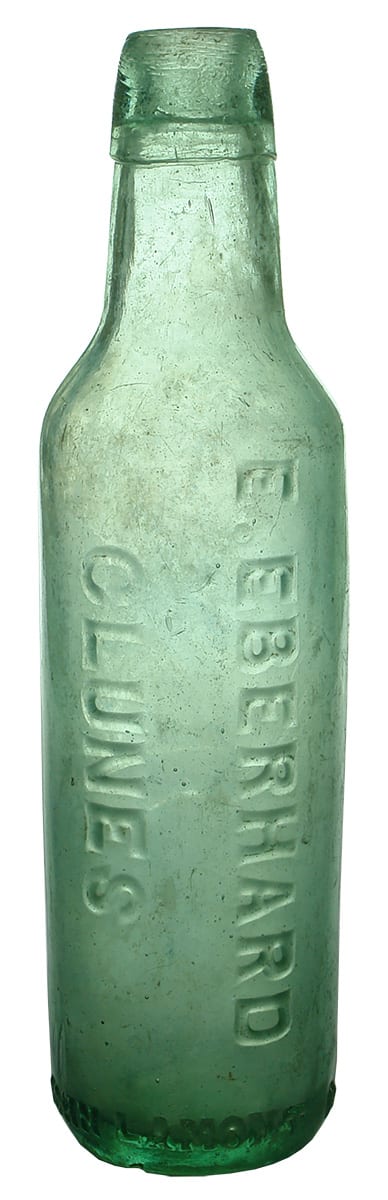 Eberhard Clunes Antique Lamont Patent Bottle