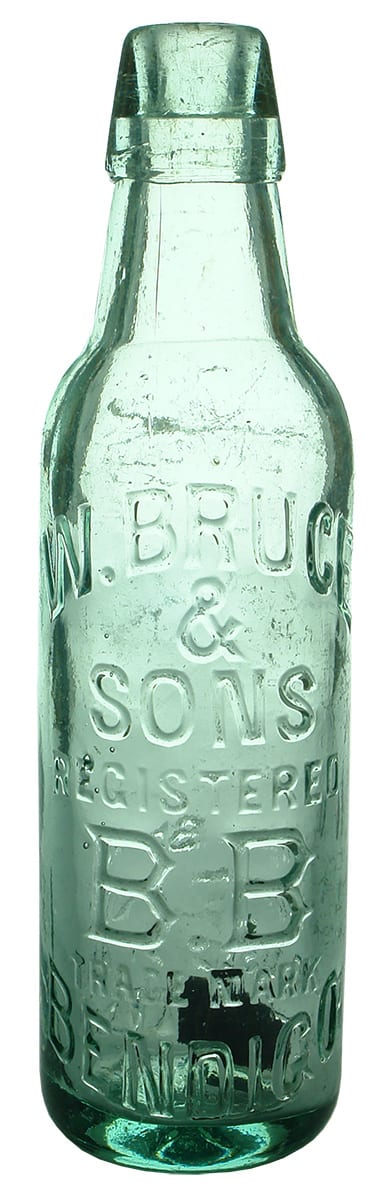 Bruce Sons Bendigo Antique Lamont Bottle