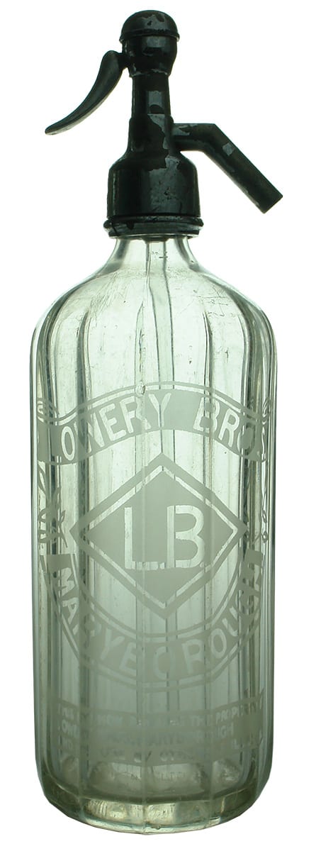 Lowery Bros Maryborough Vintage Soda Syphon