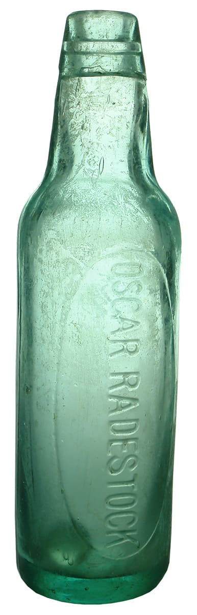 Oscar Radestock Gravitating Stopper Marble Bottle
