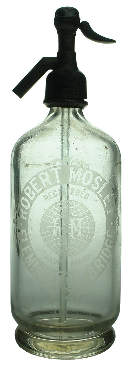 Robert Mosley Flemington Bridge Vintage Soda Syphon