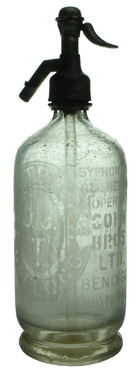 Trait Cohn Loy Vintage Three Company Soda Syphon