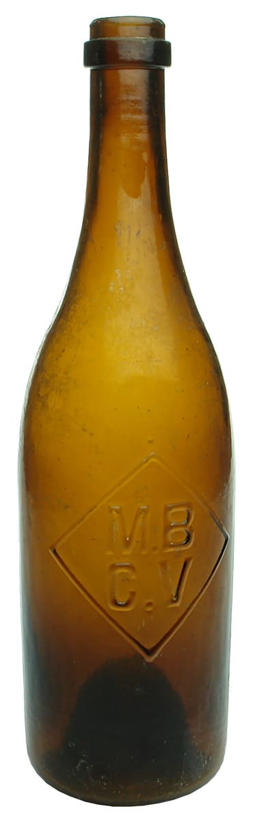 MBCV Diamond Antique Beer Bottle