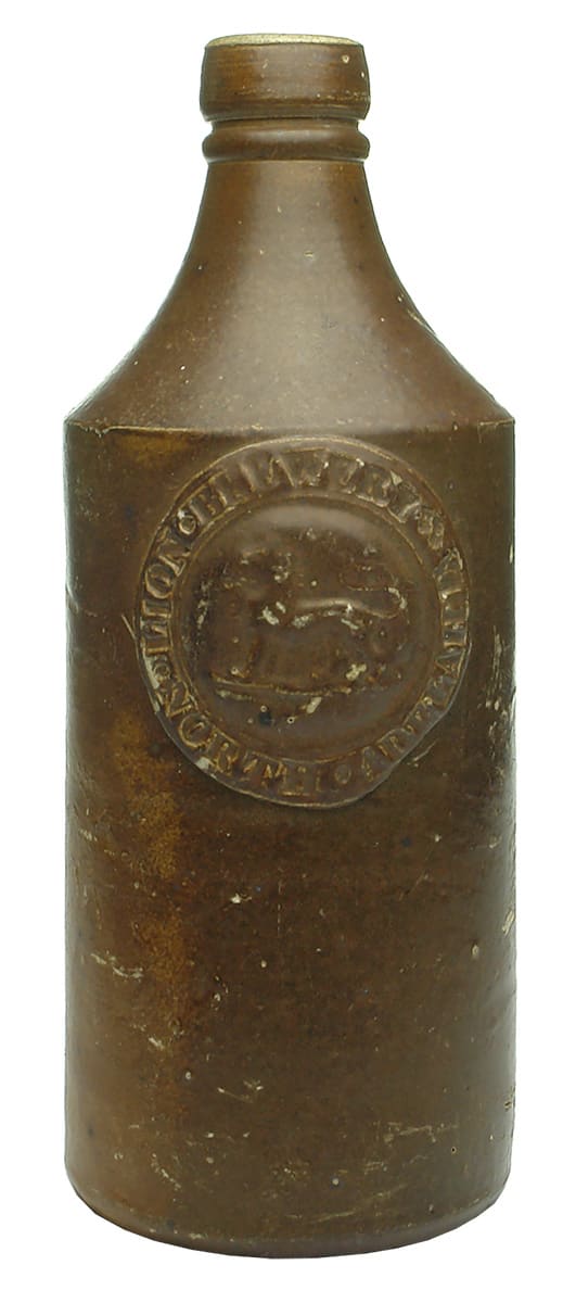 Lion Brewery North Adelaide Stoneware Beer Bottle