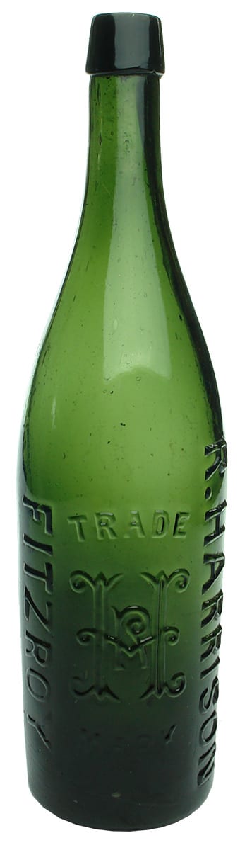 Harrison Fitzroy Antique Hop Beer Bottle