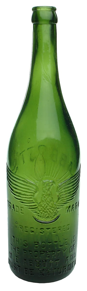 Abbott's Tasmania Phoenix Crown Seal Beer Bottle