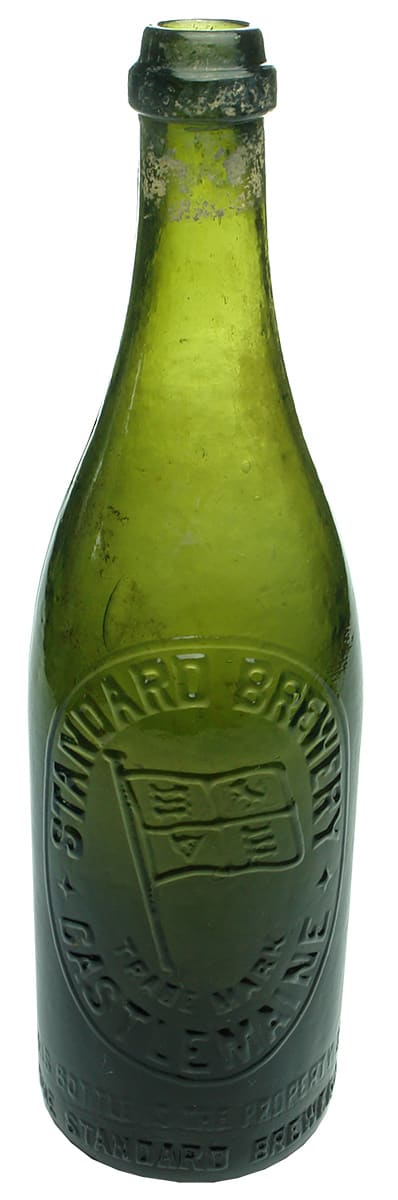 Standard Brewery Castlemaine Antique Beer Bottle