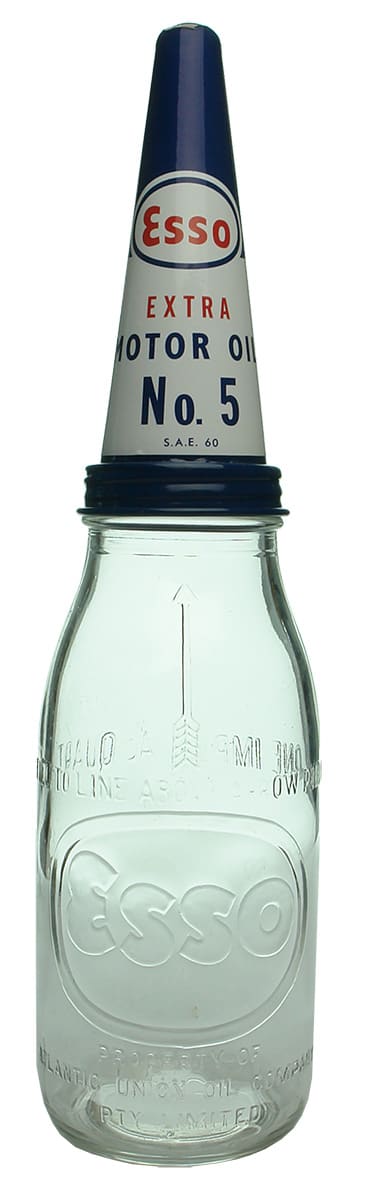 Esso Atlantic Union Oil Company Bottle