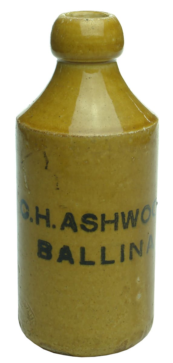 Ashwood Ballina Stoneware Ginger Beer Bottle