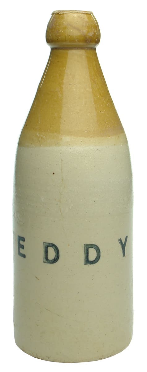 Eddy Forbes Stoneware Ginger Beer Bottle