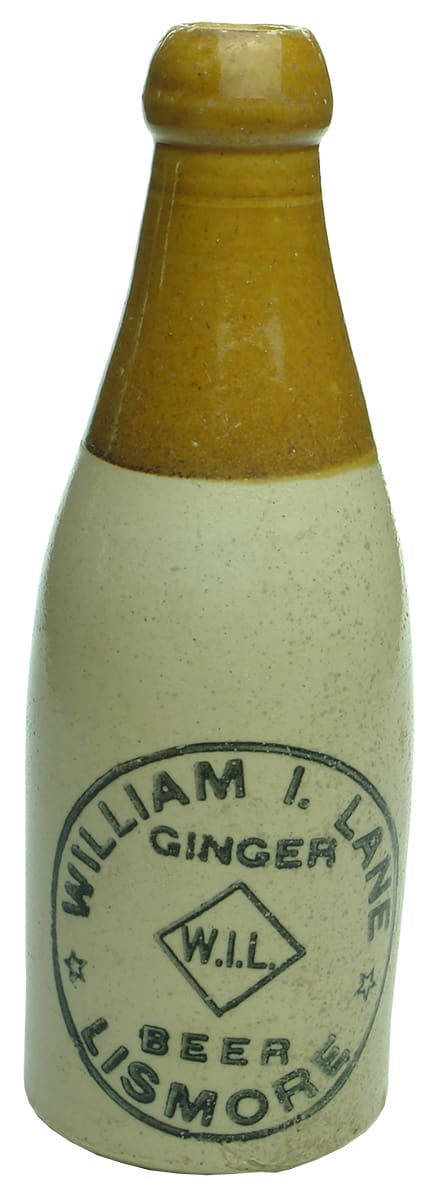 William Lane Lismore Stoneware Ginger Beer Bottle