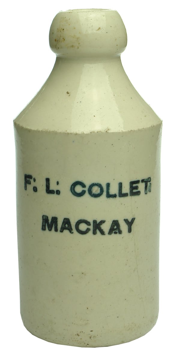 Collet Mackay Stoneware Ginger Beer Bottle