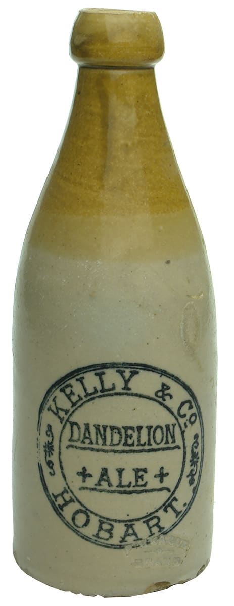 Kelly Dandelion Ale Hobart Stoneware Bottle