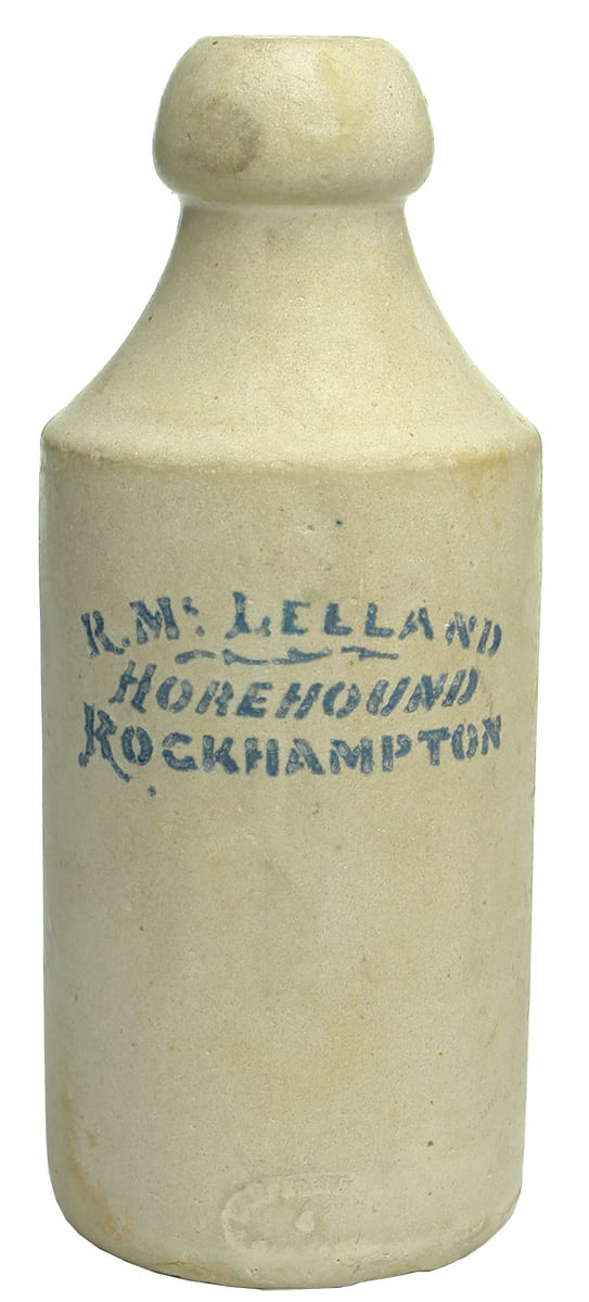 McLelland Rockhampton Stoneware Horehound Bottle