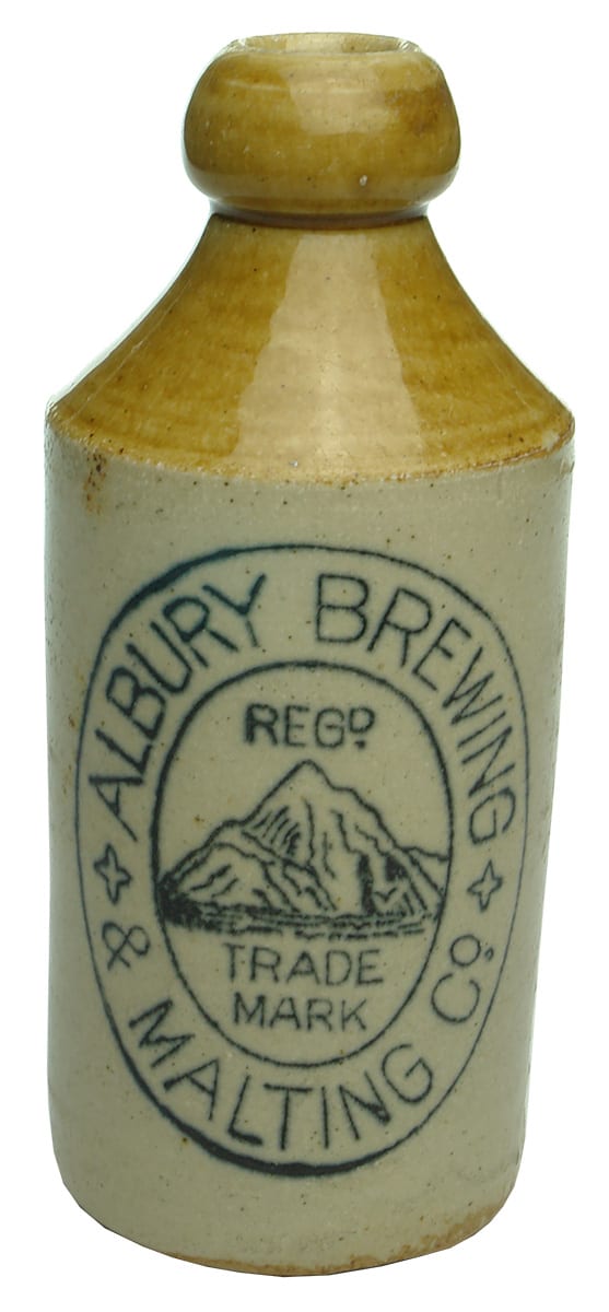 Albury Brewing Malting Mountain Ginger Beer Bottle