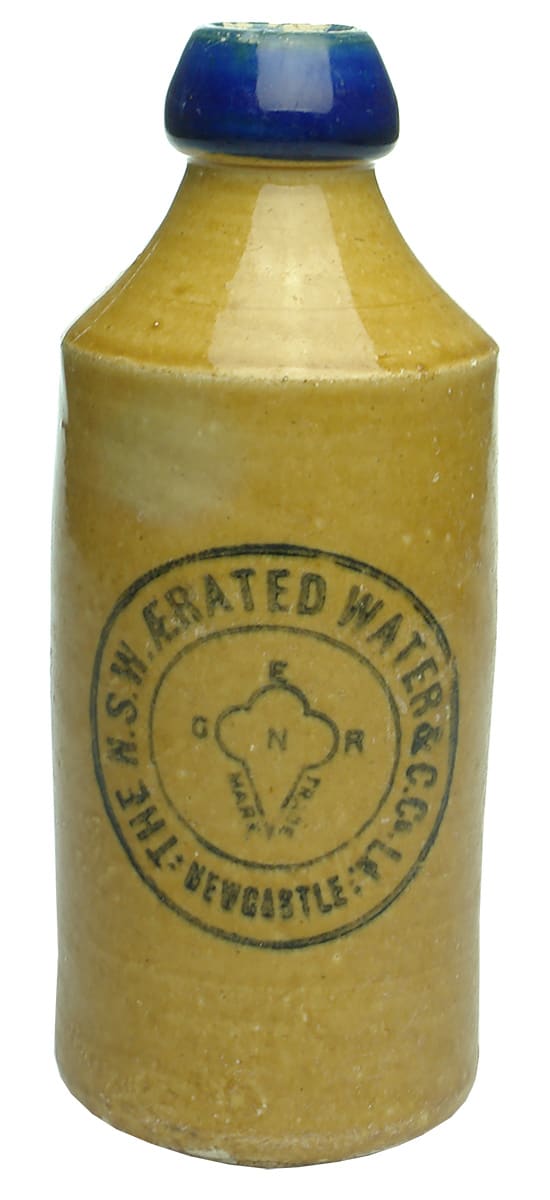 NSW Aerated Water Co Newcastle Stoneware Ginger Beer