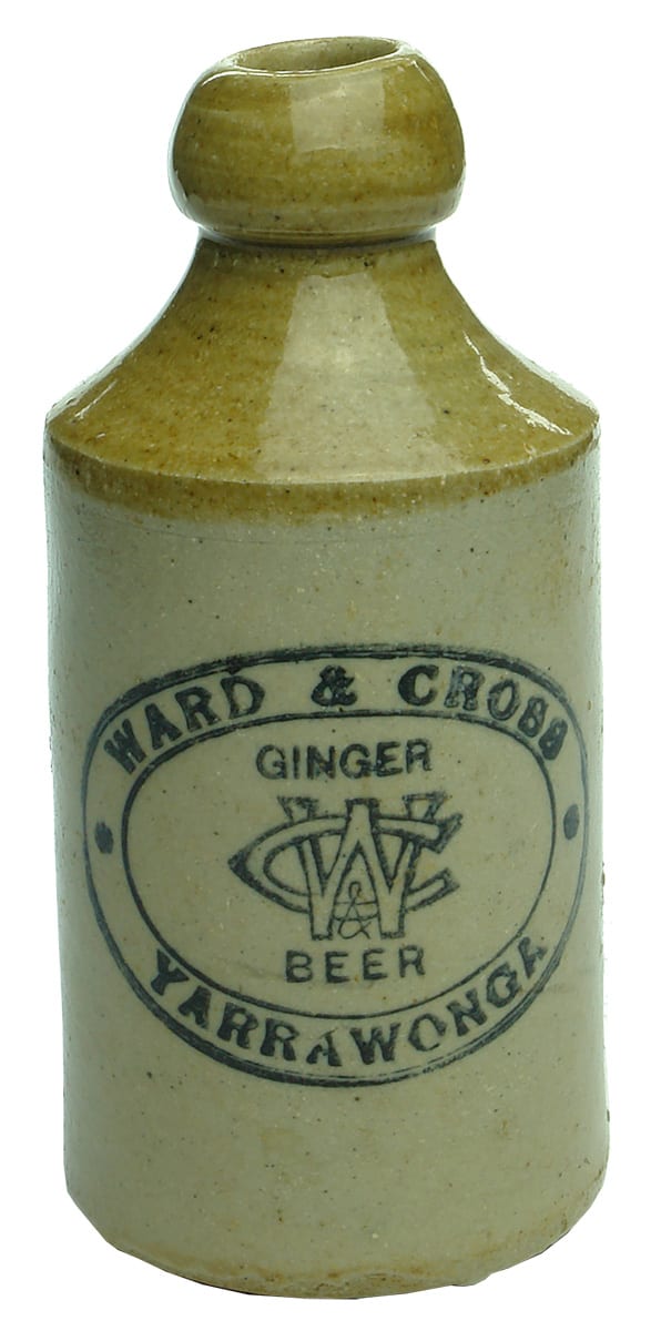 Ward Cross Yarrawonga Ginger Beer Bottle