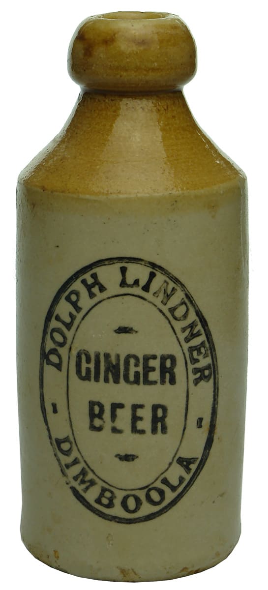 Dolph Lindner Dimboola Ginger Beer Bottle