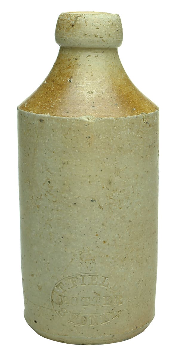 Field Potter Sydney Impressed Stoneware Ginger Beer Bottle
