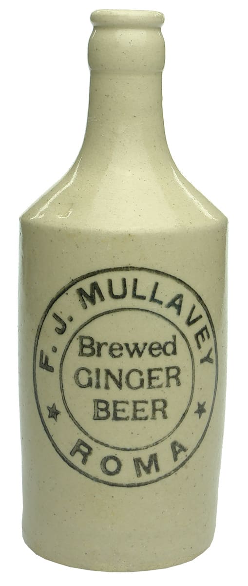 Mullavey Roma Brewed Ginger Beer Bottle
